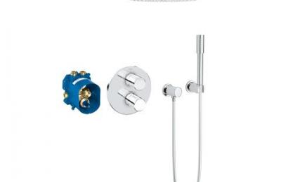 Grohtherm 3000 Perfect Shower Set Rainshower Cosmopolitan 310 rond - Grohe